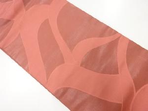 リサイクル　波模様織出し名古屋帯